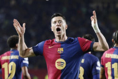 Masuk Skuad Barca Lawan Inter, Lewandowski Bakal Cetak Gol ke-100?
