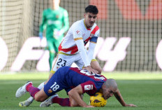 Hasil Liga Spanyol: Vallecano Vs Barcelona Berakhir 1-1