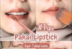 Tips Pakai Lipstik Glossy Tahan Lama