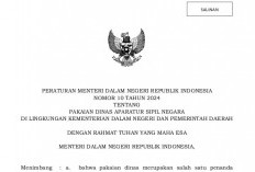 Terbit Permendagri 10 Tahun 2024 tentang Pakaian Dinas PNS & PPPK, Alhamdulillah