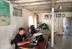 Kantor Desa Suka Damai Masih Menumpang di Rumah Warga