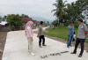 Dua Titik Rabat Beton Retak di Desa Muning Agung, Tim Monev Pastikan Opnam Ulang