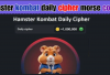 Beasiswa Koin Jutaan: Pecahkan Cipher Harian Hamster Kombat!