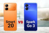 Infinix Smart 20 vs Tecno Spark Go 3, Simak Dulu Spesifikasinya!